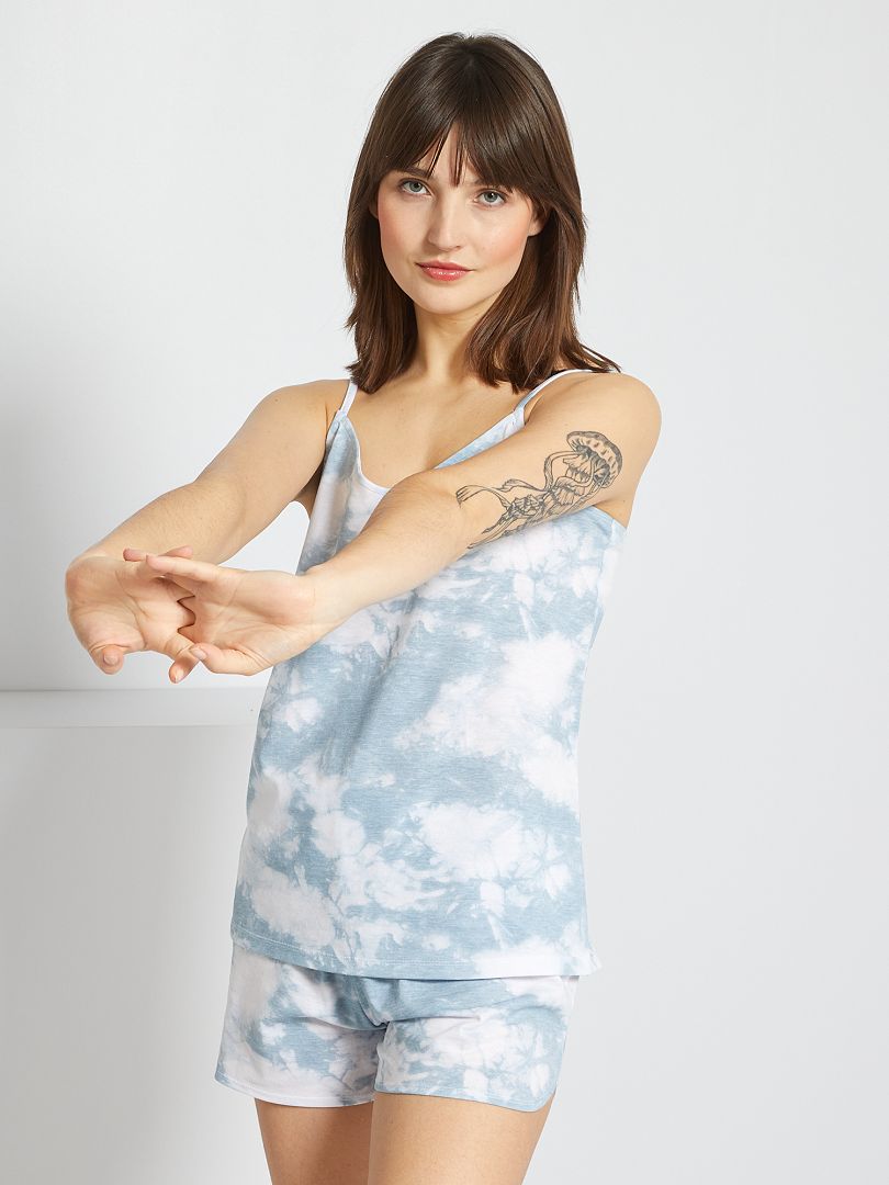 Ensemble pyjama bleu - Kiabi