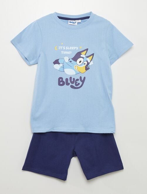 Ensemble pyjama 'Bluey' short + t-shirt - 2 pièces - Kiabi