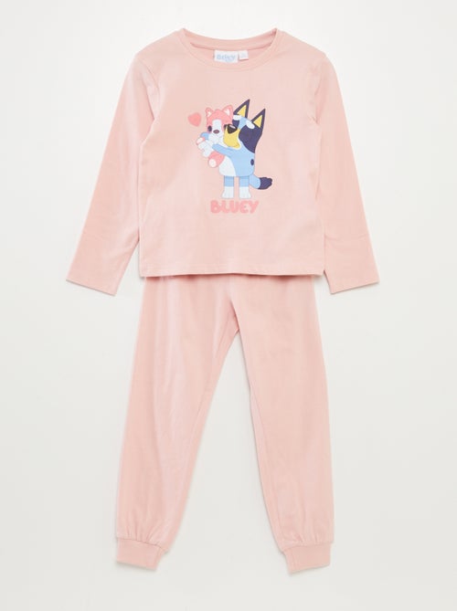 Ensemble pyjama 'Bluey' t-shirt + pantalon - 2 pièces - Kiabi