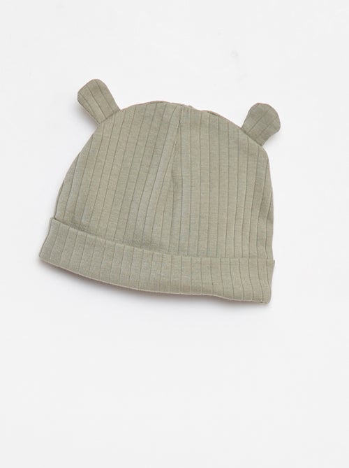 Ensemble pyjama + bonnet - 3 pièces - cradle to cradle - Kiabi