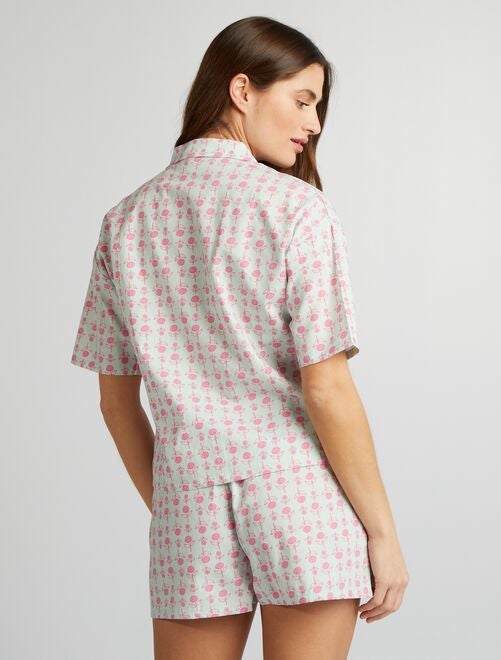 Ensemble pyjama chemise + short - Kiabi