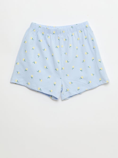 Ensemble pyjama court - 2 pièces - Kiabi