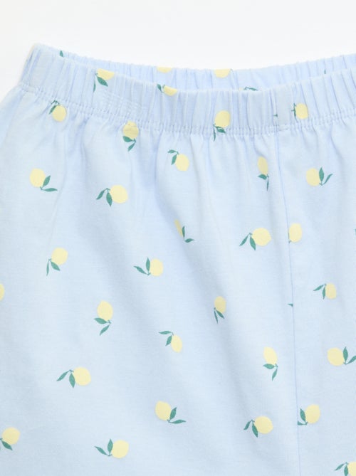 Ensemble pyjama court - 2 pièces - Kiabi