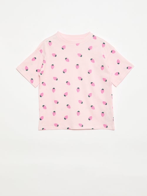 Ensemble pyjama court - 2 pièces - Kiabi