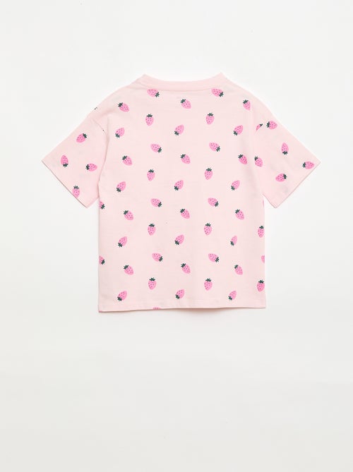 Ensemble pyjama court - 2 pièces - Kiabi