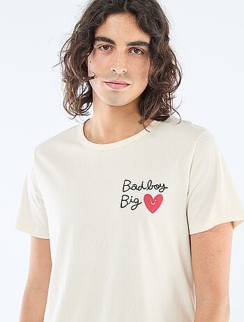 Ensemble pyjama court 'Agathe Sorlet x Kiabi' - Saint-Valentin