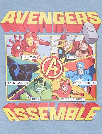 Ensemble pyjama court 'Avengers' - 2 pièces