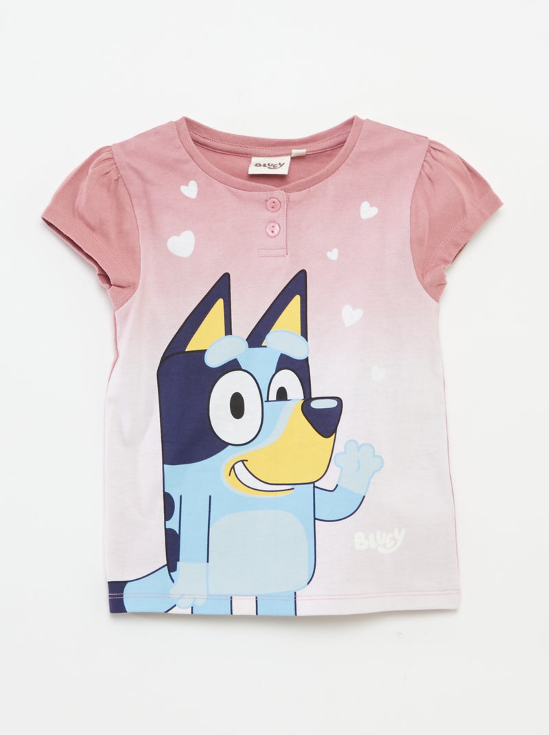 Pyjama Long Bluey Officiel Pour Fille - Doux, Respirant Et Fun !