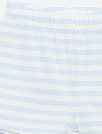 Ensemble pyjama court débardeur + short - 2 pièces