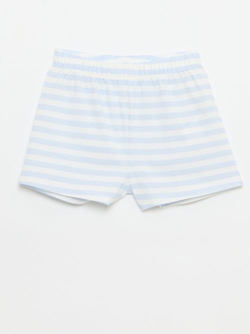 Ensemble pyjama court débardeur + short - 2 pièces - Kiabi