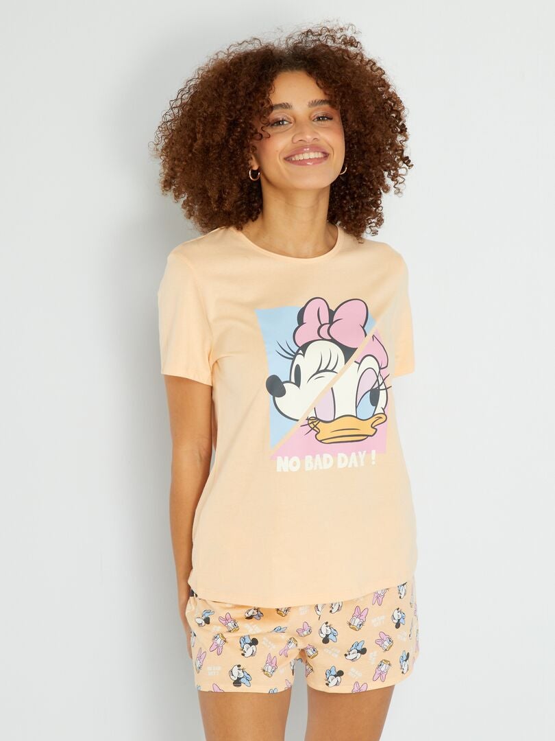 Ensemble pyjama court 'Disney' - 2 pièces Minnie - Kiabi