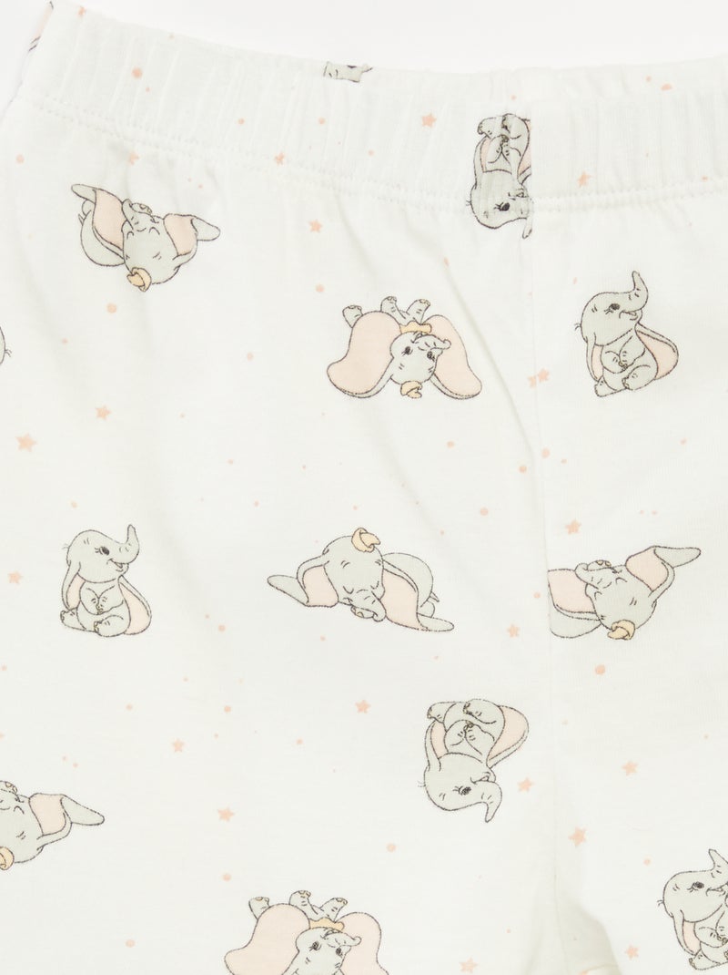 Ensemble pyjama court 'Disney' BLANC - Kiabi