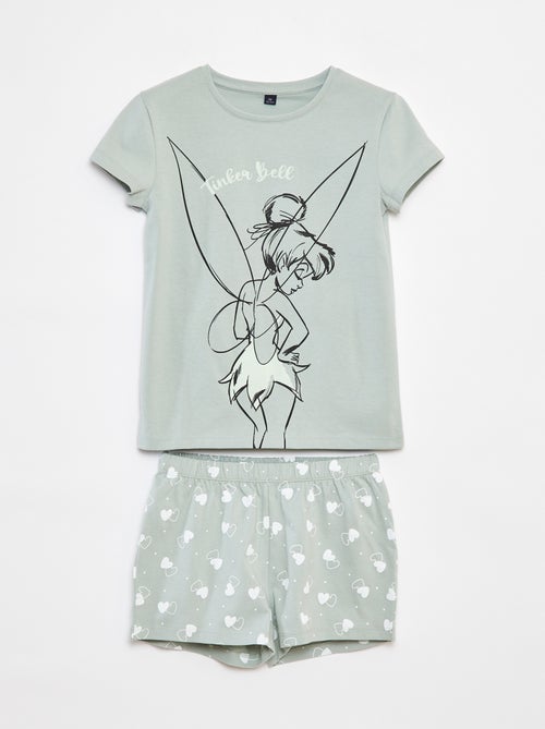 Ensemble pyjama court 'Fée clochette' - Kiabi