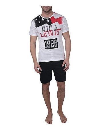 Ensemble pyjama court homme