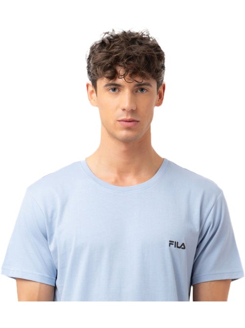 Ensemble pyjama court homme en coton jersey  fila - Kiabi