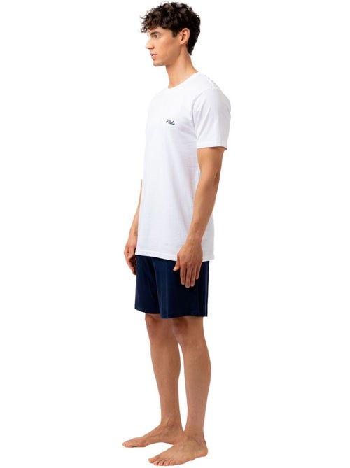 Ensemble pyjama court homme en coton jersey FPS1194 Fila - Kiabi