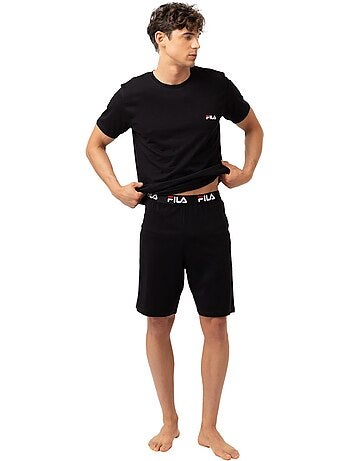 Ensemble pyjama court homme en coton jersey fps1194 fila