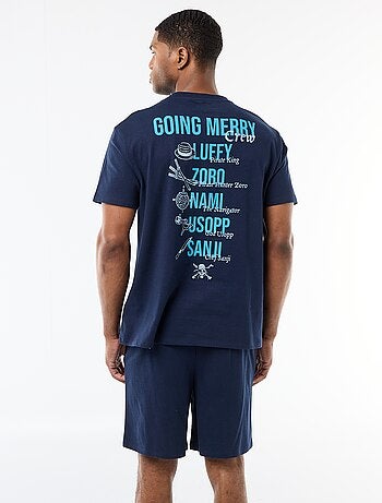 Ensemble pyjama court 'One piece' - 2 pièces