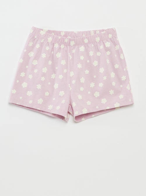 Ensemble pyjama court 'Princesses' 'Disney' - Kiabi