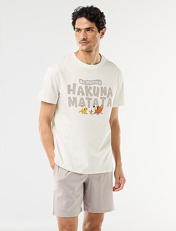 Ensemble pyjama court 'Vice Versa' - 2 pièces