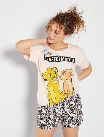 Ensemble pyjama court 'Roi Lion'