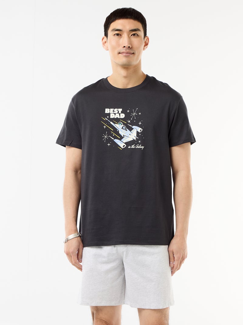 Ensemble pyjama court 'Star Wars' - 2 pièces Noir - Kiabi