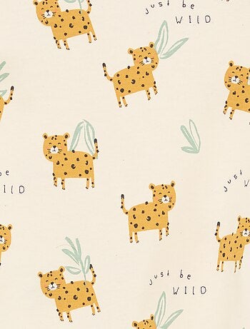 Ensemble pyjama court t-shirt + short - 2 pièces