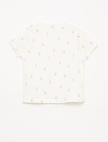 Ensemble pyjama court t-shirt + short - 2 pièces