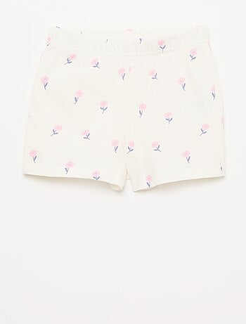 Ensemble pyjama court t-shirt + short - 2 pièces
