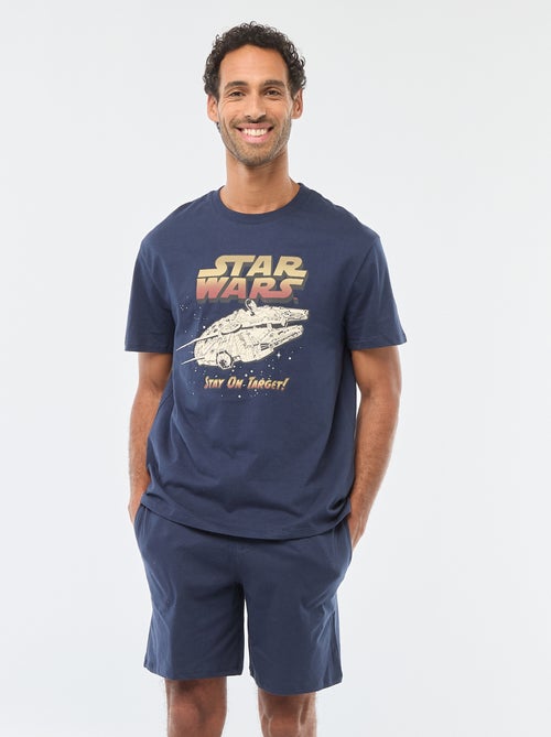 Ensemble pyjama court t-shirt + short - 2 pièces - Kiabi