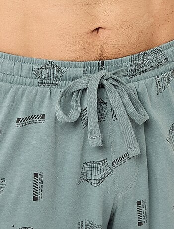 Ensemble pyjama court t-shirt + short - 2 pièces