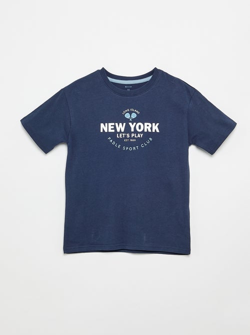 Ensemble pyjama court t-shirt + short - 2 pièces - Kiabi