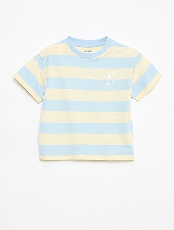 Ensemble pyjama court t-shirt + short - 2 pièces