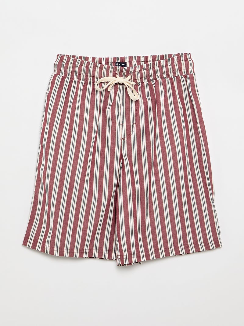 Ensemble pyjama court t-shirt + short - 2 pièces Gris - Kiabi