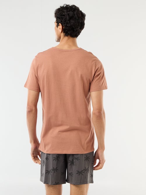 Ensemble pyjama court t-shirt + short - 2 pièces - Kiabi