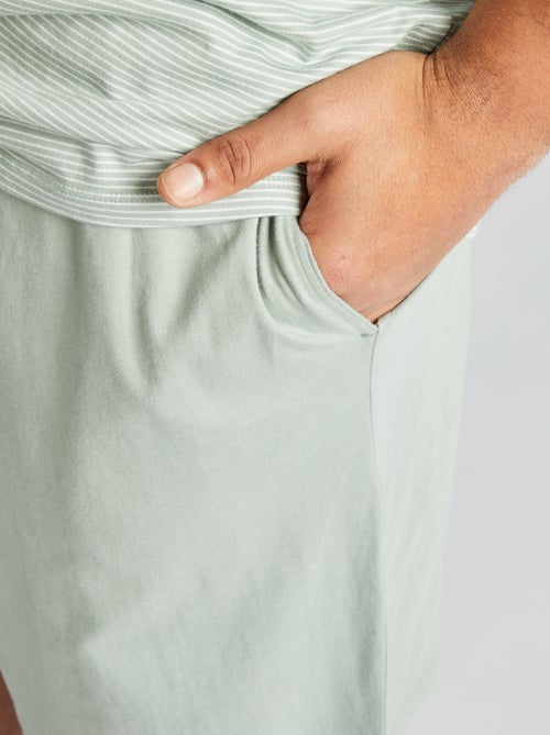 Ensemble pyjama court t-shirt + short - 2 pièces - Kiabi