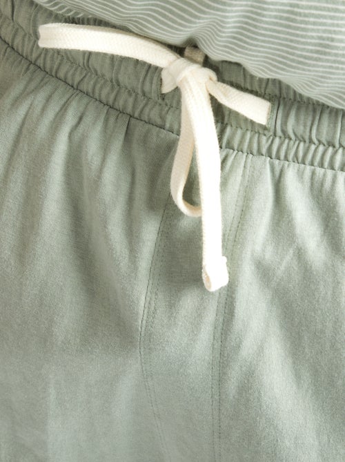 Ensemble pyjama court t-shirt + short - 2 pièces - Kiabi