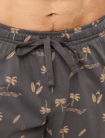 Ensemble pyjama court t-shirt + short - 2 pièces