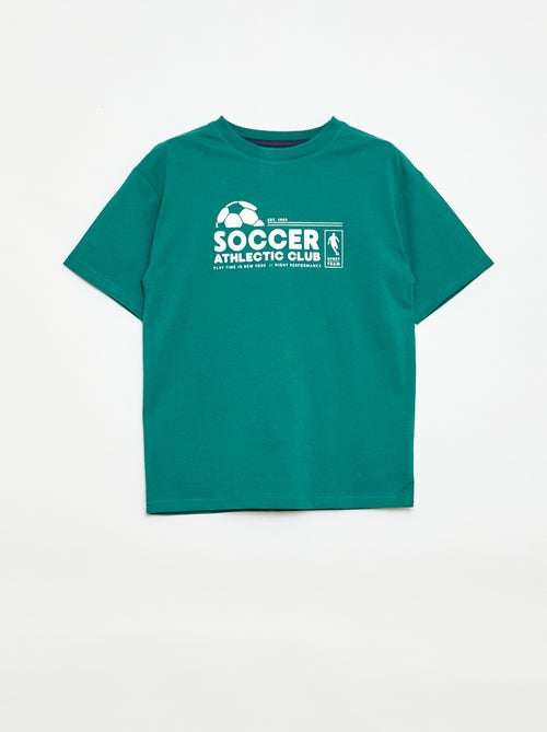 Ensemble pyjama court t-shirt + short - 2 pièces - Kiabi