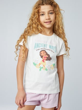 Ensemble pyjama court 'Vaïana' 'Disney'