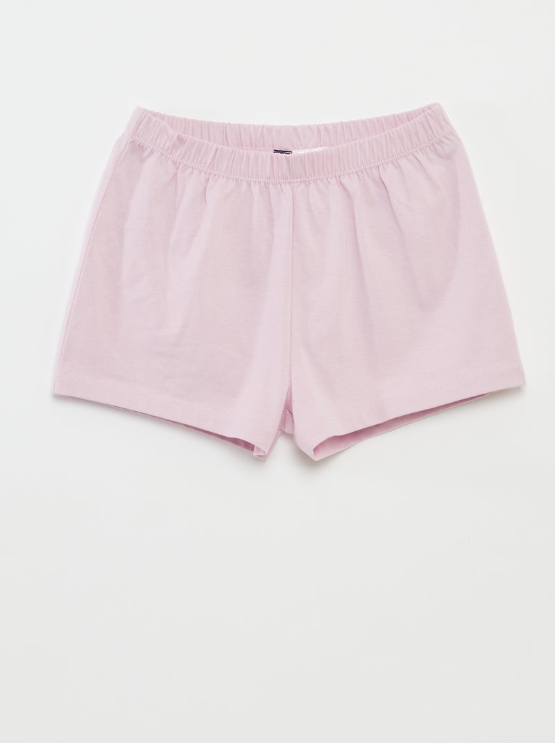 Ensemble pyjama court 'Vaïana' 'Disney' Violet - Kiabi