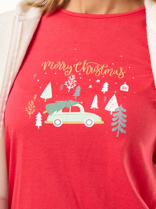 Ensemble pyjama de Noël - 3 pièces - Kiabi