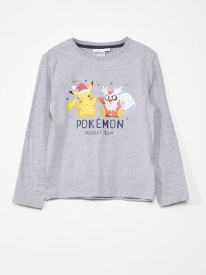 Pyjama Enfant à Colorier – Ensemble 2 Pièces Peint à La Main, Marqueurs Inclus, Motif Noël