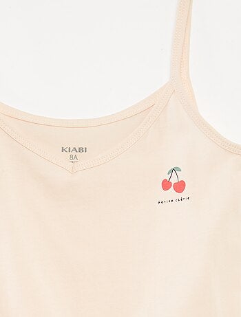 Ensemble pyjama débardeur + short en imprimé - 2 pièces