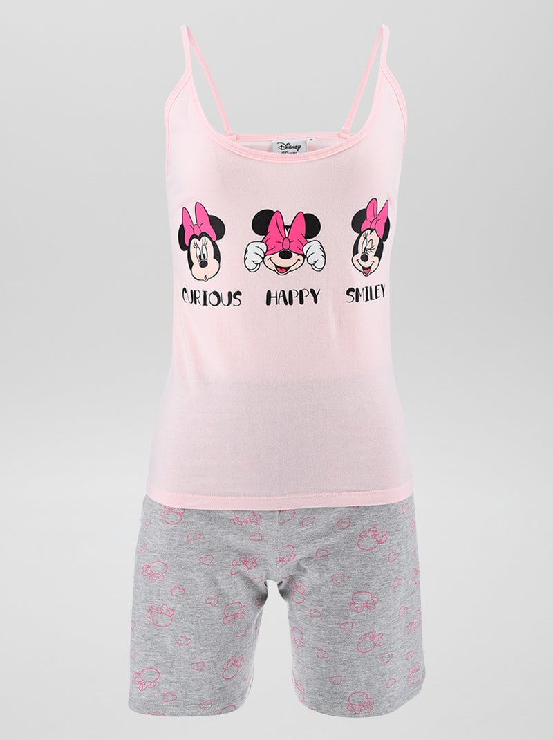 Ensemble pyjama débardeur + short 'Minnie' - 2 pièces ROSE - Kiabi