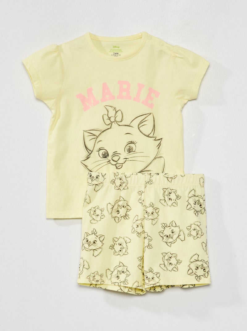 Ensemble pyjama 'Disney' - 2 pièces Jaune - Kiabi