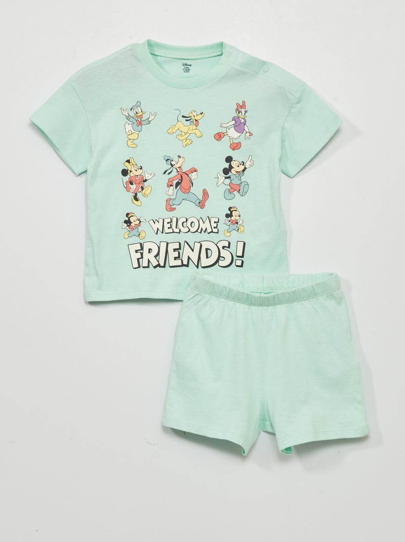 Ensemble pyjama 'Disney' - 2 pièces Vert - Kiabi