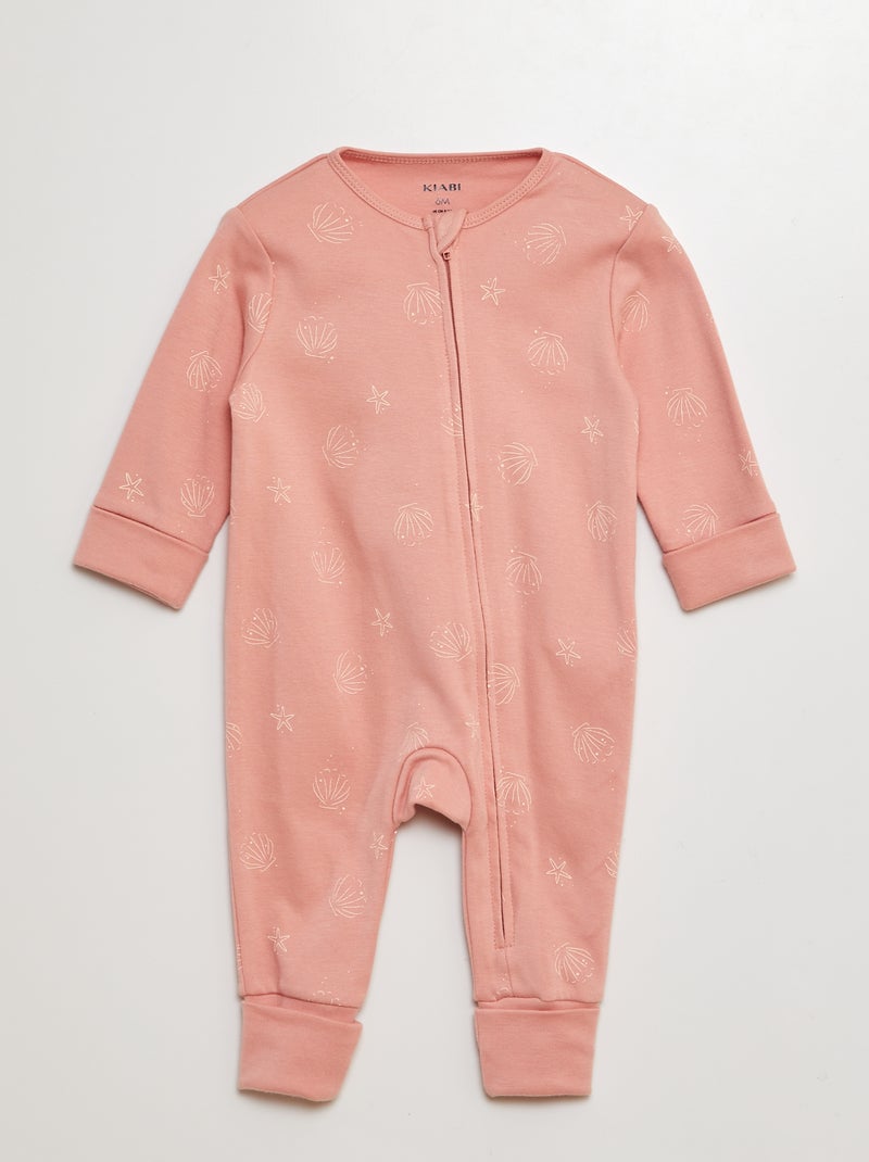 Ensemble pyjama dors-bien + body - 2 pièces ROSE - Kiabi