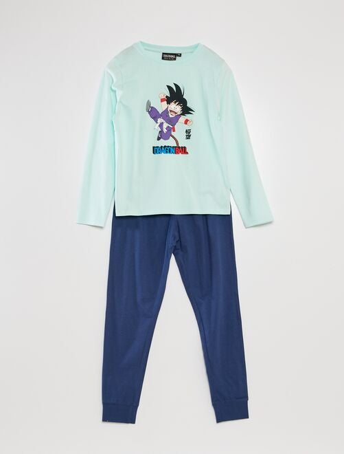 Ensemble pyjama 'Dragon Ball Z' t-shirt + pantalon - 2 pièces - Kiabi