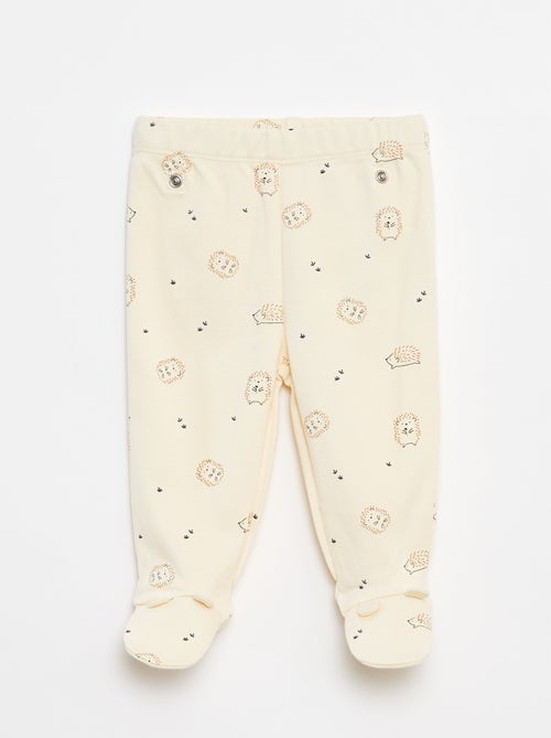 Ensemble pyjama en coton - 2 pièces - Kiabi